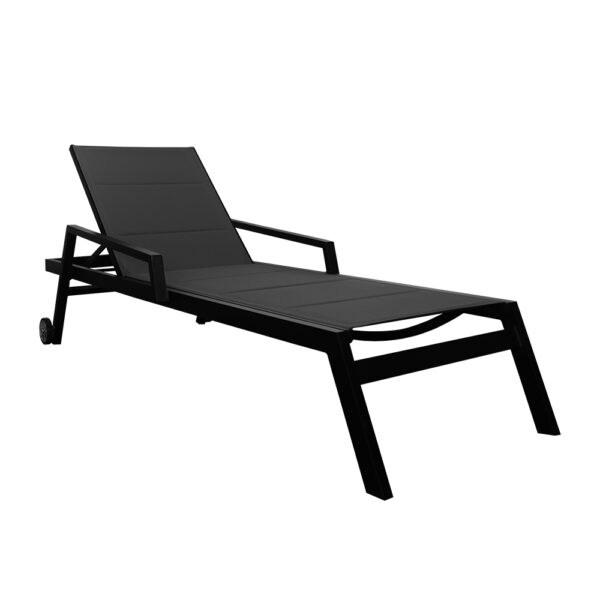 Sun bed - MEI24020/C/BLK - Sling Fabric - Image 2