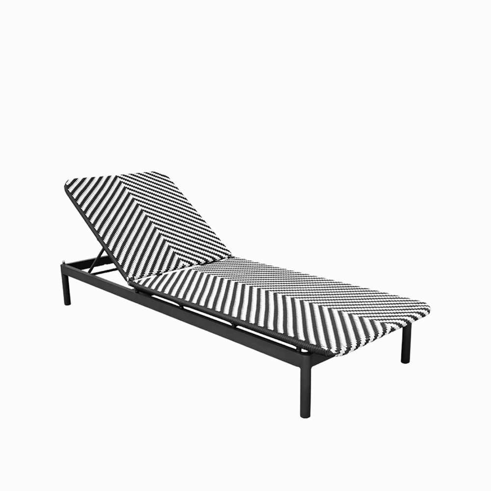 Sun bed – NC-19117/C-1/B – Rattan